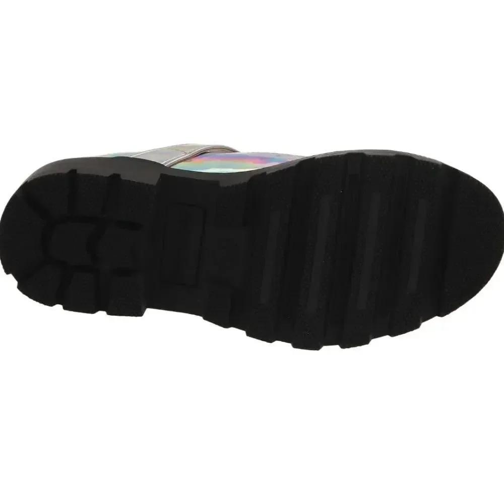BRAND NEW STEVE MADDEN JSUZEY 954-IRIDESCENT MULTI-COLOR LOAFERS